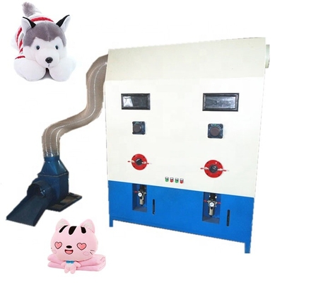 Vezel die van het vezel de Materiële Hoofdkussen Machine voor de Gevulde Machine van Dierentoy filling teddy stuffing filler vullen