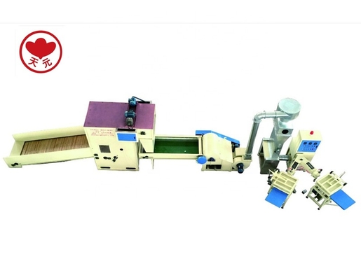 Zxj-380 Hoofdkussen het Vullen Machine en kbj-1 Billow die en het Vullen Machineopener, de Vezel van de Polyesterbal het Vullen Hoofdkussenmachine kaarden