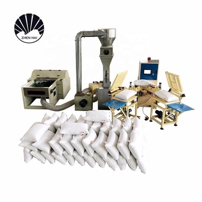 Hfc-700 het Hoofdkussenkussen Sofa Stuffing Filling Machine van de Polyestervezel